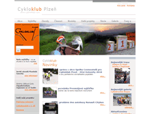 Tablet Screenshot of cykloklub.com